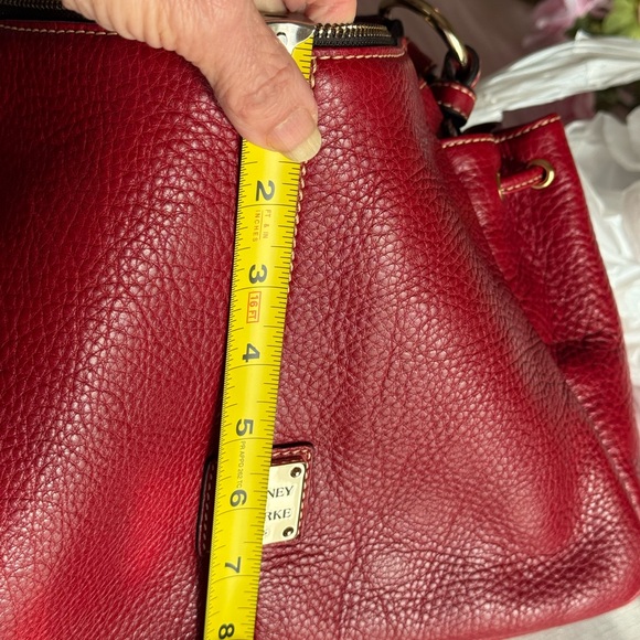 Dooney & Bourke vintage red leather bag - Picture 11 of 13